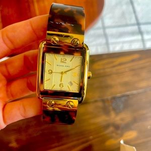 Michael Kors Brown and Black Cheetah Watch